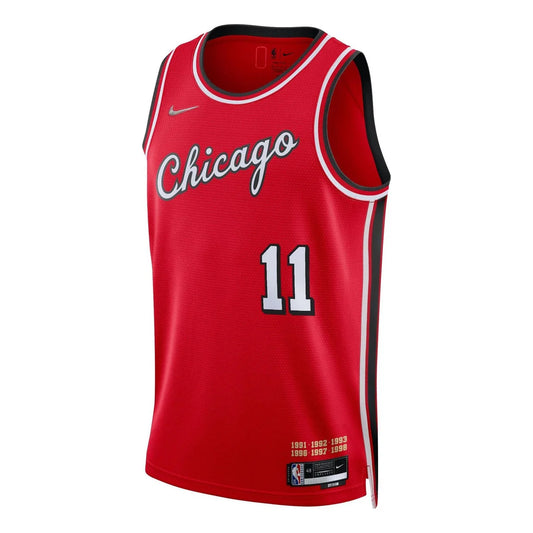 Nike NBA Bulls City Swingman Jersey 'DeMar DeRozan #11' Red 2021/22 (DB4058-657)