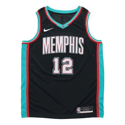 Nike NBA Memphis Grizzlies Classic Edition Swingman Jersey 'Ja Morant #12' Black 2020 (CN1030-010)