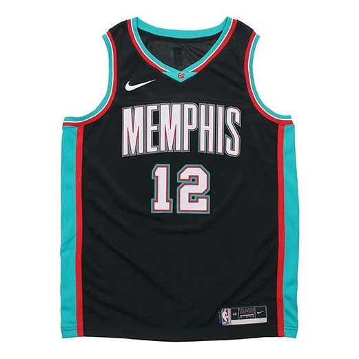 Nike NBA Memphis Grizzlies Classic Edition Swingman Jersey 'Ja Morant #12' Black 2020 (CN1030-010)