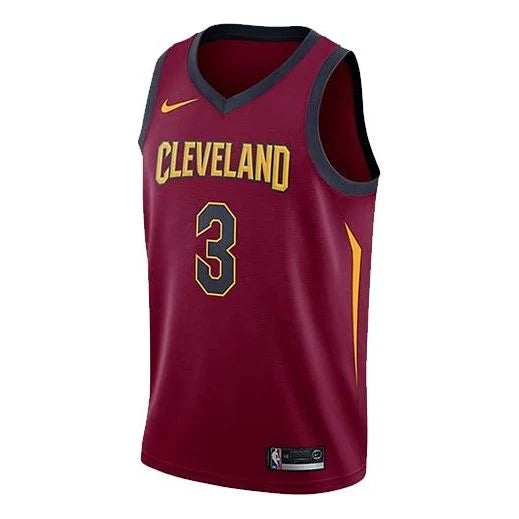 Nike NBA Cavaliers Icon Edition Jersey 'Isaiah Thomas #3' Wine 2017 (864467-686)