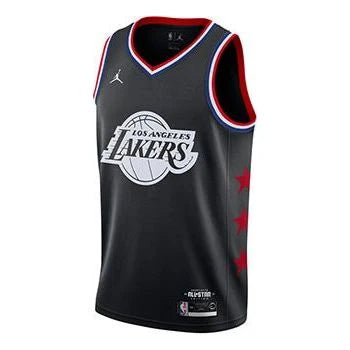 Jordan Brand NBA Los Angeles Lakers All-Star Edition Swingman Jersey 'LeBron James #23' Black 2019 (AQ7295-017)