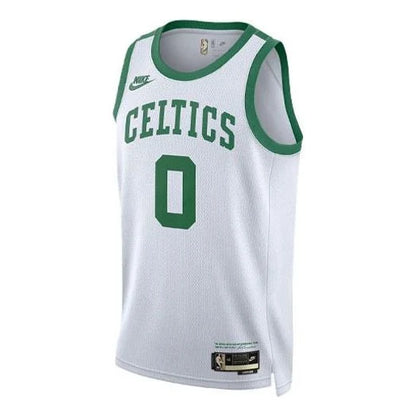 Nike NBA Boston Celtics Classic Edition Swingman Jersey 'Jayson Tatum #0' White (DB4117-100)