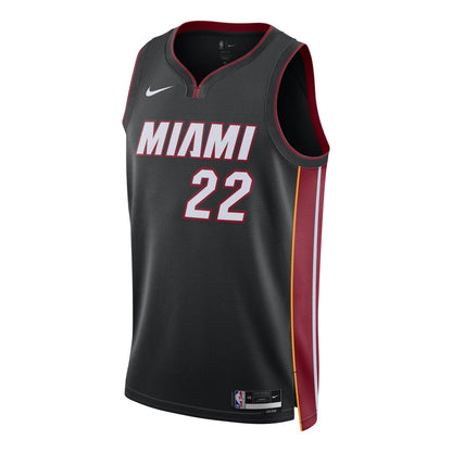 Nike NBA Heat Icon Edition Jersey 'Jimmy Butler #22' Black 2022 (DN2011-010)