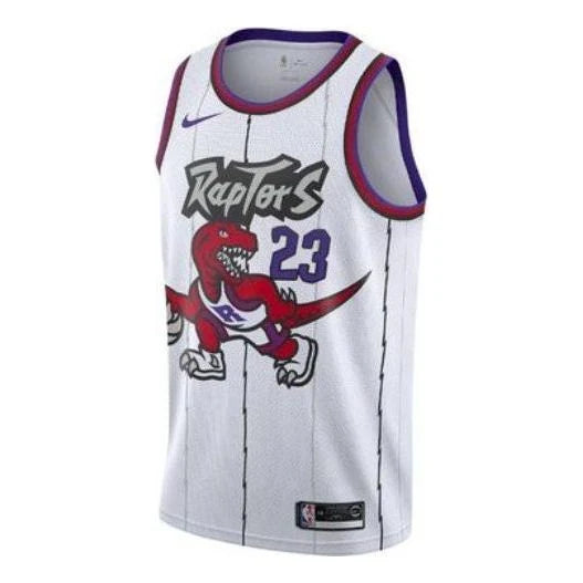 Nike NBA Toronto Raptors Classic Edition Swingman Jersey 'Fred VanVleet #23' White (AV4516-100)