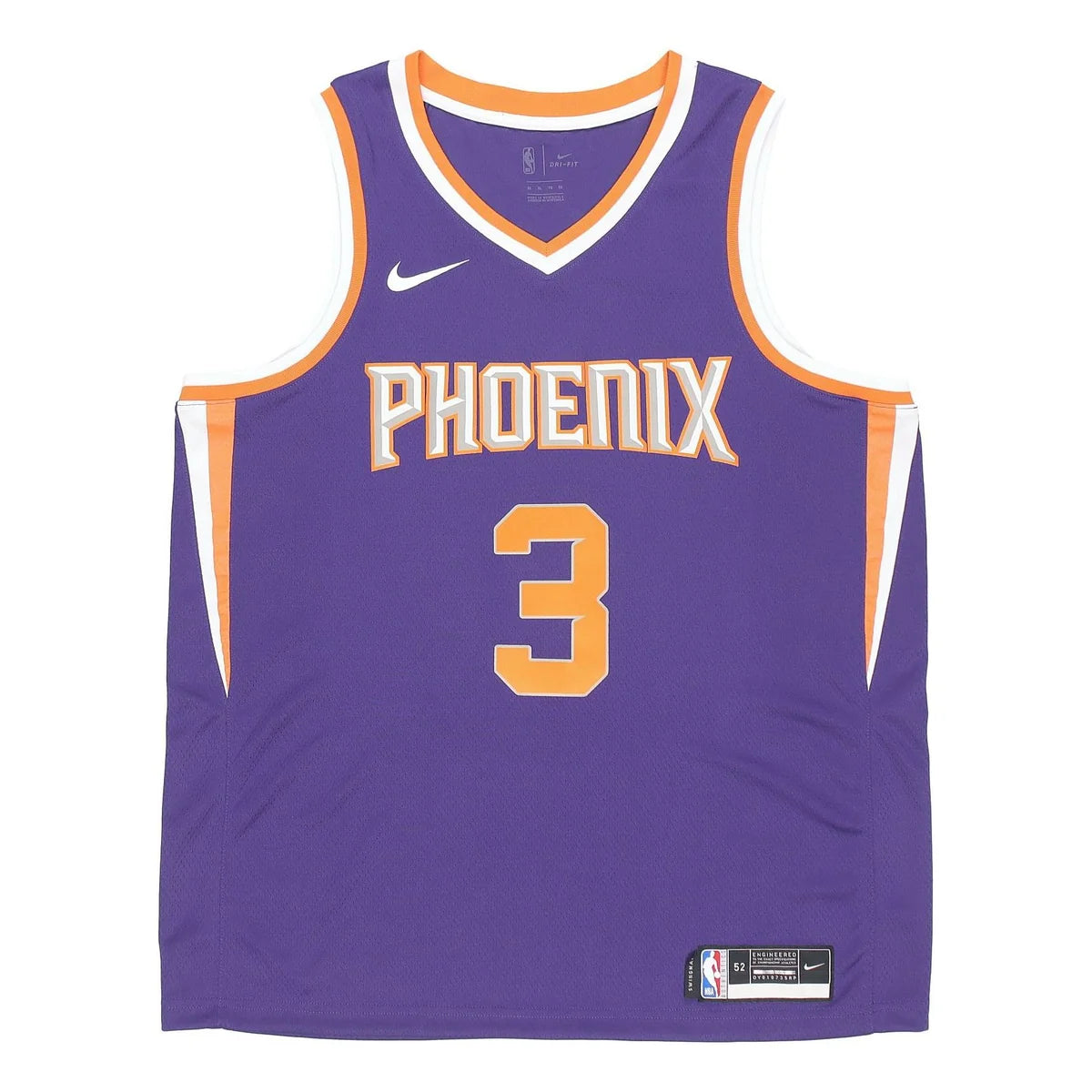 Nike NBA Phoenix Suns Icon Edition Swingman Jersey 'Chris Paul #3' Purple (CW3679-572)