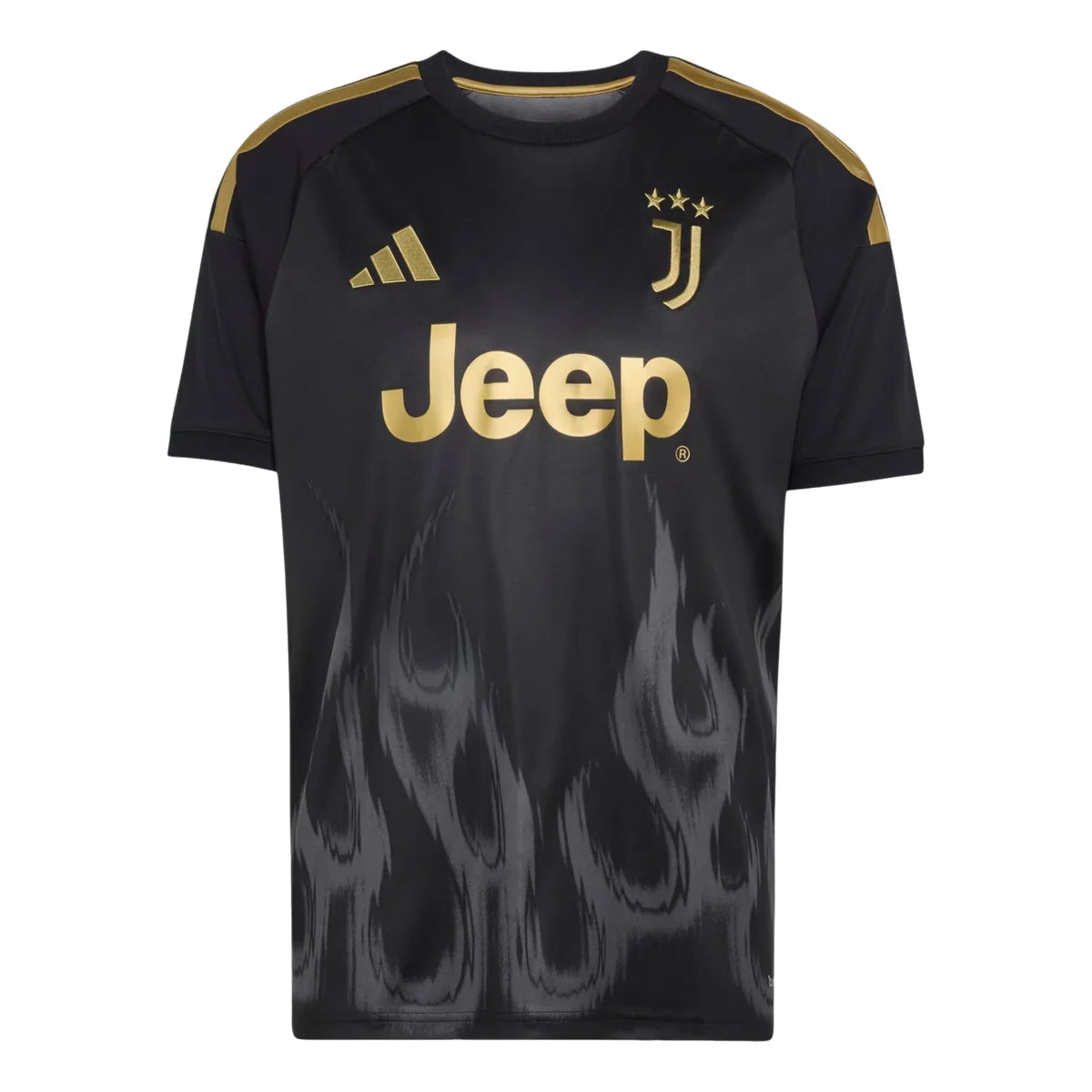 adidas Juventus 26/27 Third Jersey 'Black' Asia Sizing (KC2297)
