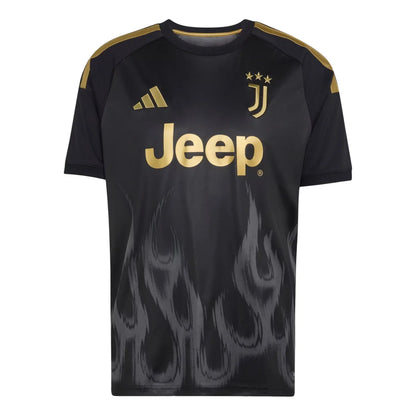 adidas Juventus 26/27 Third Jersey 'Black' Asia Sizing (KC2297)