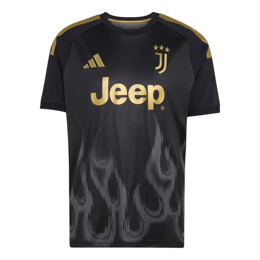 adidas Juventus 26/27 Third Jersey 'Black' Asia Sizing (KC2297)