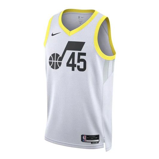 Nike NBA Utah Jazz Association Edition Swingman Jersey 'Donovan Mitchell #45' White (DN2097-100)