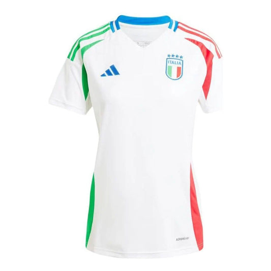 adidas Italy 2024 Women's Away Jersey White (IQ0489) - Asia Sizing