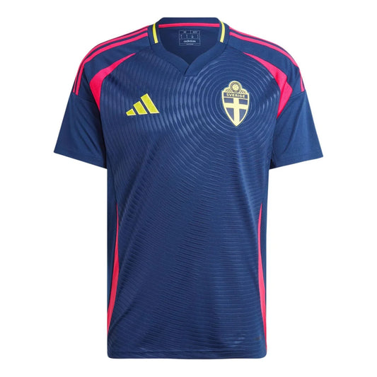 adidas Sweden 2024 Away Jersey Blue (IN1099) - Asia Sizing