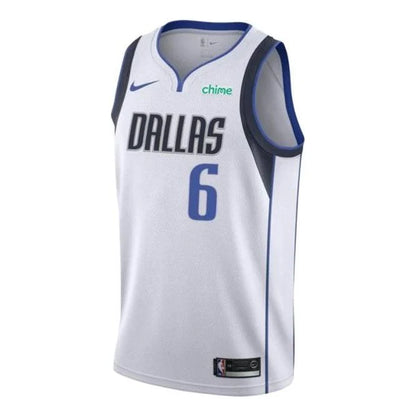 Nike NBA Mavericks Association Swingman Jersey 'Kristaps Porzingis #6' White (864411-104)