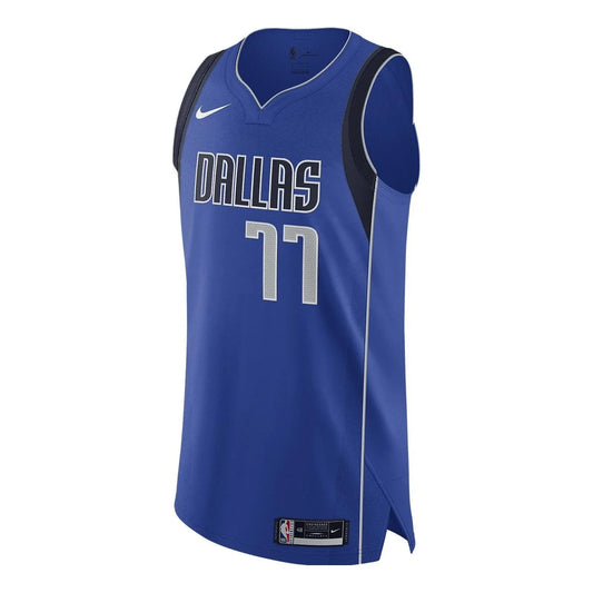 Nike NBA Mavericks Icon Edition Swingman Jersey 'Luka Dončić #77' Royal Blue 2020 (CW3441-485)