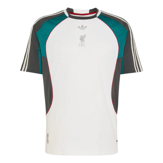 adidas Liverpool FC Teamgeist 26 Warm-Up Jersey 'White' Asia Sizing (KX7705)