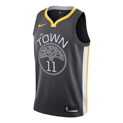 Nike NBA Warriors Statement Swingman Jersey 'Klay Thompson #11' Grey The Town (877205-062)