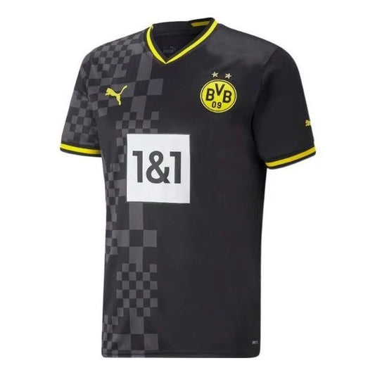 PUMA Borussia Dortmund 2022/23 Away Replica Jersey Black/Yellow/White (765884-02)