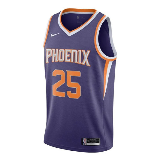 Nike NBA Suns Icon Edition Swingman Jersey 'Mikal Bridges #25' Purple 2020 (CW3679-577)