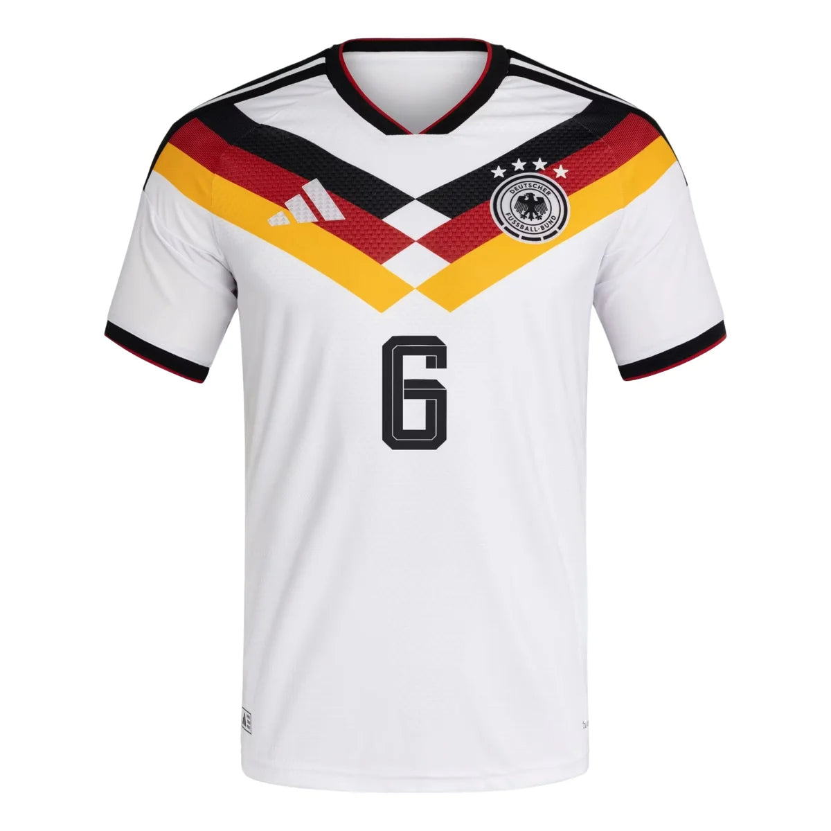 adidas Germany 2026 Home Authentic Jersey 'Joshua Kimmich #6' White Asia Sizing (KX4992)