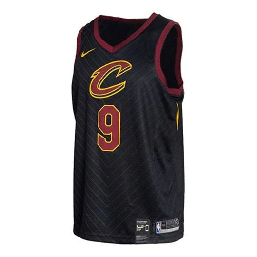 Nike NBA Cavaliers Statement Edition Swingman Jersey 'Dwyane Wade #9' Black 2017 (877201-017)