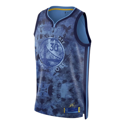 Nike NBA Golden State Warriors Select Series Swingman Jersey 'Stephen Curry #30' Navy 2022 (FD4085-462)