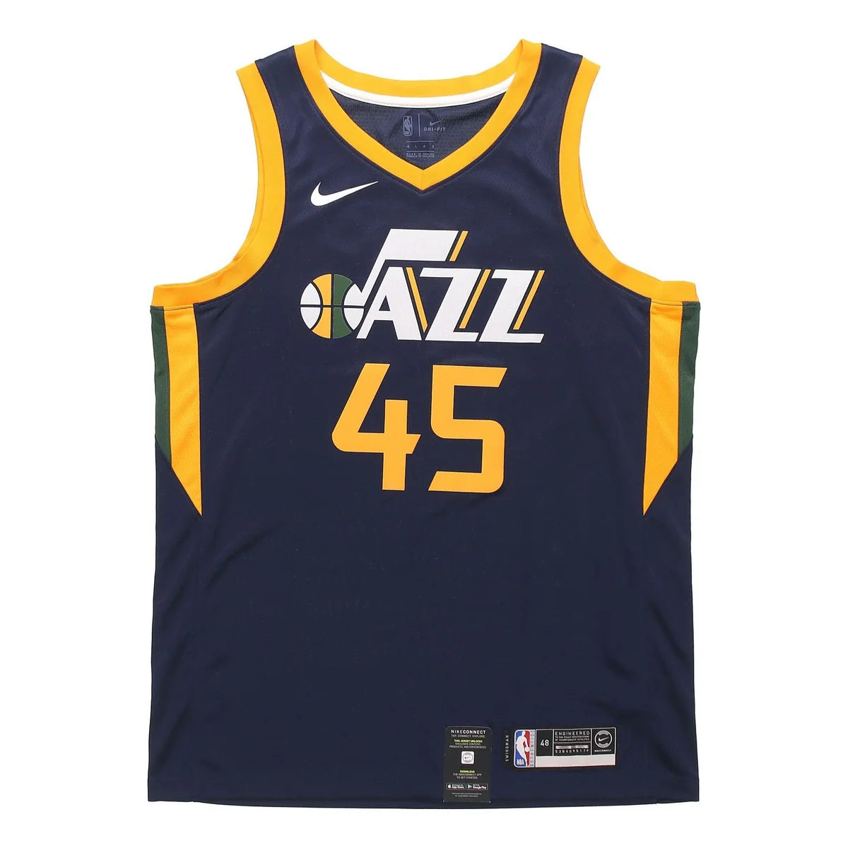 Nike NBA Jazz Icon Edition Swingman Jersey 'Donovan Mitchell #45' Navy 2017 (864513-425)