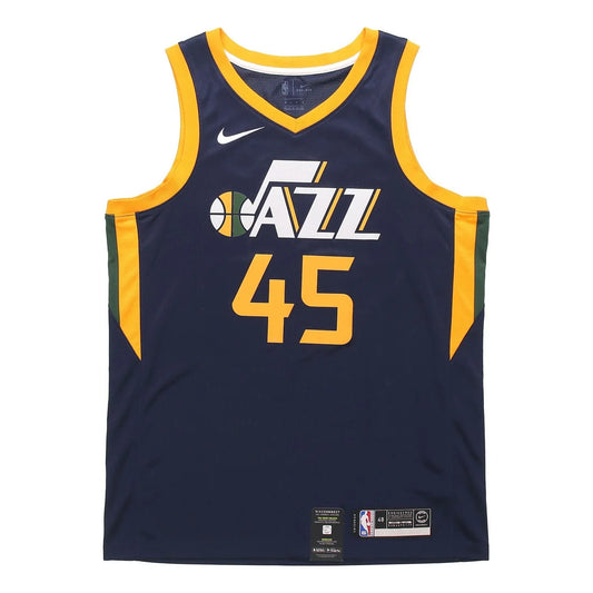 Nike NBA Jazz Icon Edition Swingman Jersey 'Donovan Mitchell #45' Navy 2017 (864513-425)
