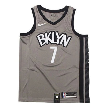 Nike NBA Nets City Edition Jersey 'Kevin Durant #7' Gray 2019 (AT9792-003)