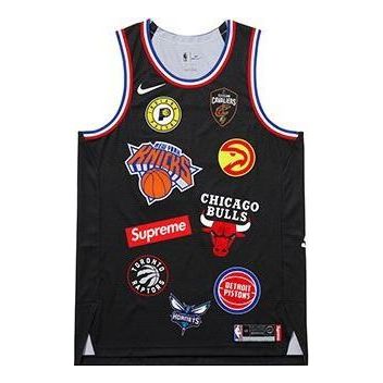 NikeLab × Supreme × NBA Jersey Black Multi (AQ4227-010)