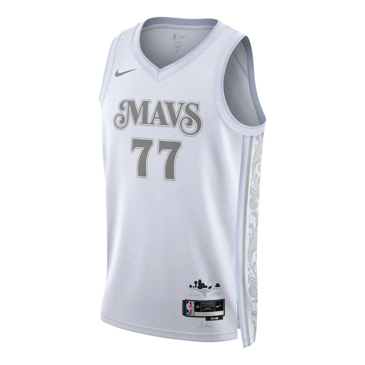 Nike NBA Dallas Mavericks 2024/25 City Edition Swingman Jersey 'Luka Dončić #77' White (FQ4339-100)