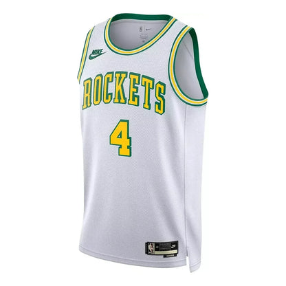 Nike NBA Houston Rockets Classic Edition HWC Jersey 'Jalen Green #4' White 2022 (DO9447-102)