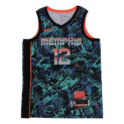 Nike NBA Grizzlies Select Series Jersey 'Ja Morant #12' Black 2021 (DD3771-450)