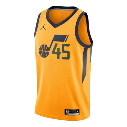 Jordan Brand NBA Jazz Statement Edition Swingman Jersey 'Donovan Mitchell #45' Gold 2020 (CV9496-719)