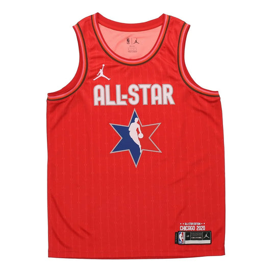 Jordan Brand NBA All-Star Edition Swingman Jersey 'Giannis Antetokounmpo #34' Red 2020 (CJ1063-662)