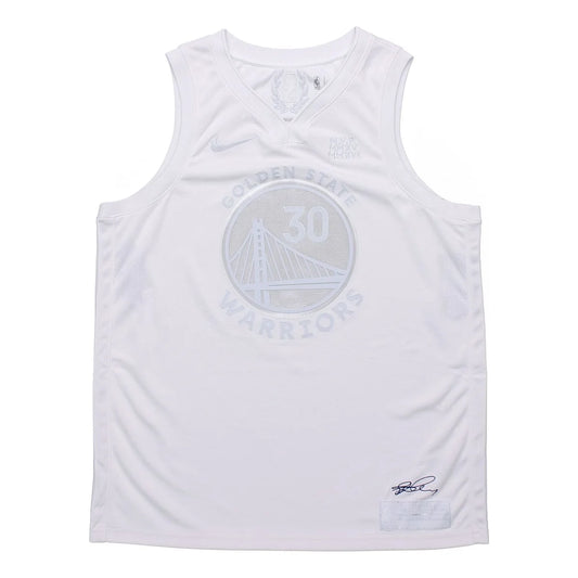 Nike NBA Warriors MVP Edition Swingman Jersey 'Stephen Curry #30' White Tonal 2021 (CT4203-100)