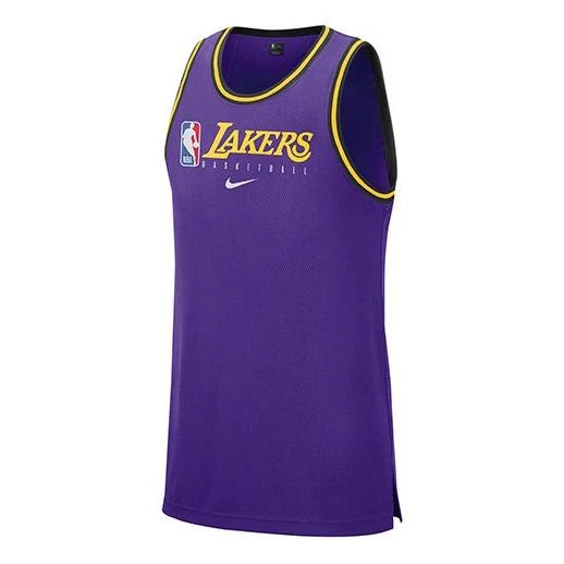 Nike NBA Lakers Practice Edition Jersey Purple 2019 (BQ9344-504)