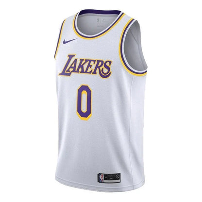 Nike NBA Los Angeles Lakers Association Edition Swingman Jersey 'Kyle Kuzma #0' White 2017 (AA7101-109)