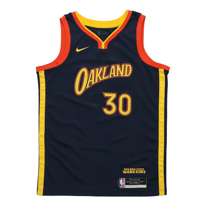 Nike NBA Warriors City Edition Swingman Jersey 'Stephen Curry #30' Navy 2020 (CN1729-421)