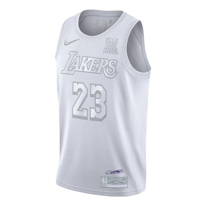 Nike NBA Lakers MVP Edition Swingman Jersey 'LeBron James #23' White 2019 (CT4206-100)