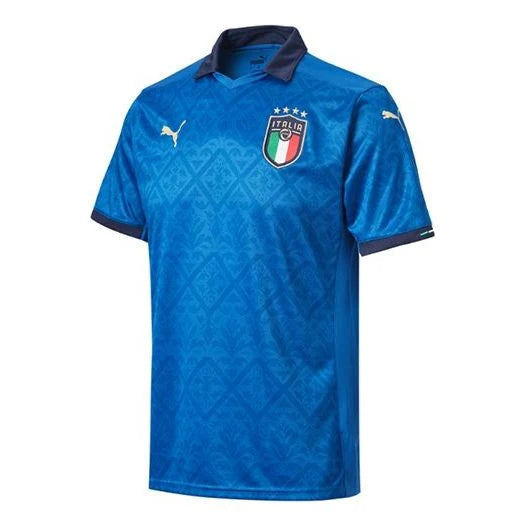 PUMA Italy 2020/21 Home SW Fan Edition Jersey 'Blue' (756468-01)