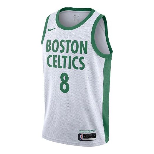 Nike NBA Celtics City Edition Swingman Jersey 'Kemba Walker #8' White 2020 (CN1715-107)