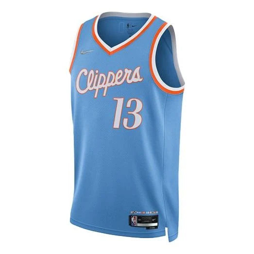 Nike NBA Clippers City Swingman Jersey 'Paul George #13' Blue 2021/22 (DB4031-463)