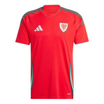 adidas Wales 2024 Home Jersey Red (IQ2430) - Asia Sizing
