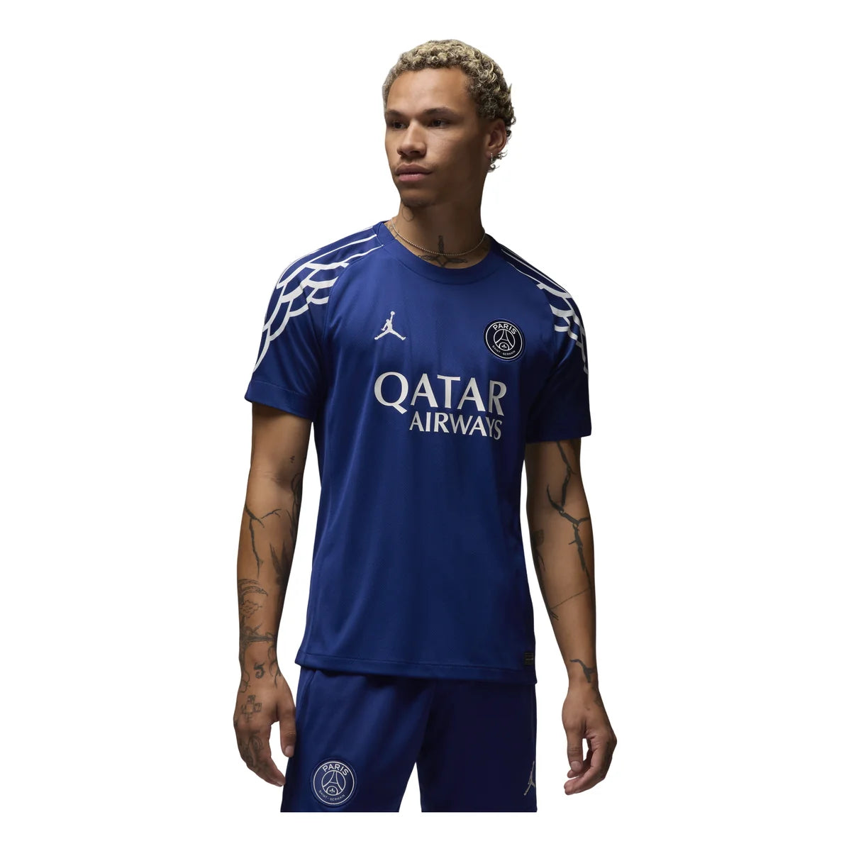 Air Jordan Paris Saint-Germain 2024/25 Stadium Fourth Replica Jersey Blue Void (HJ0865-493)
