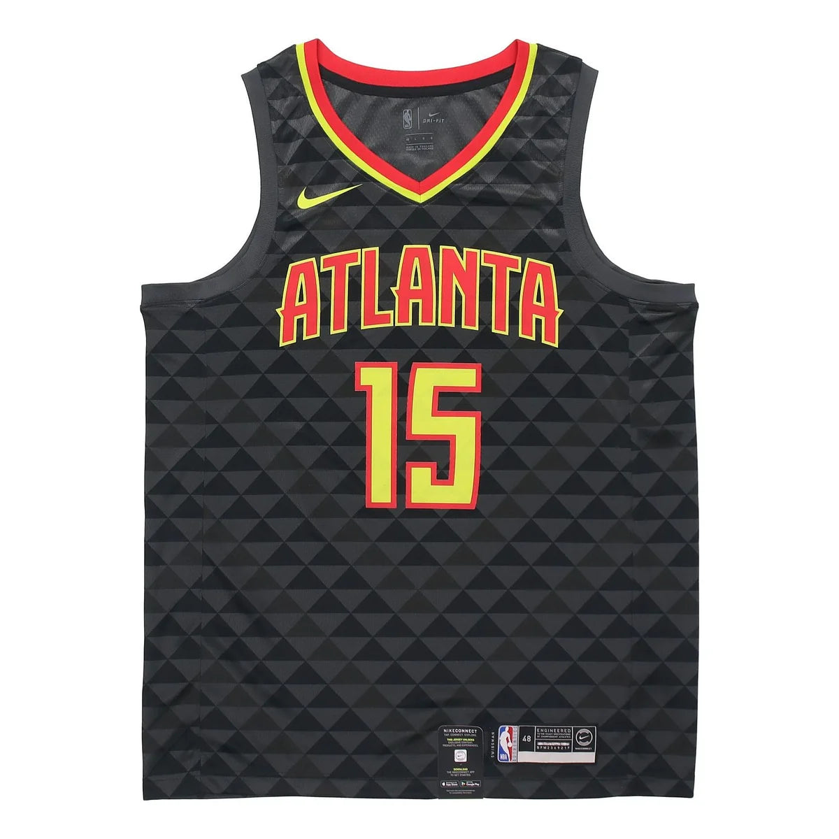 Nike NBA Hawks Statement Edition Jersey 'Vince Carter #15' Black 2018 (864457-021)