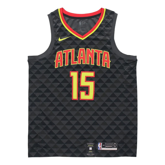 Nike NBA Hawks Statement Edition Jersey 'Vince Carter #15' Black 2018 (864457-021)