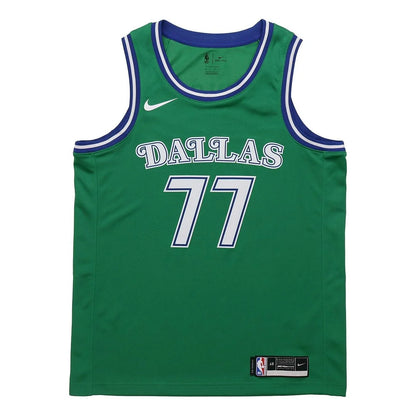 Nike NBA Mavericks Classic Edition Jersey 'Luka Dončić #77' Green 2021 (CN1021-320)