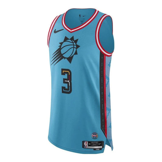 Nike NBA Phoenix Suns City Edition Authentic Jersey 'Chris Paul #3' Teal (DQ0208-415)