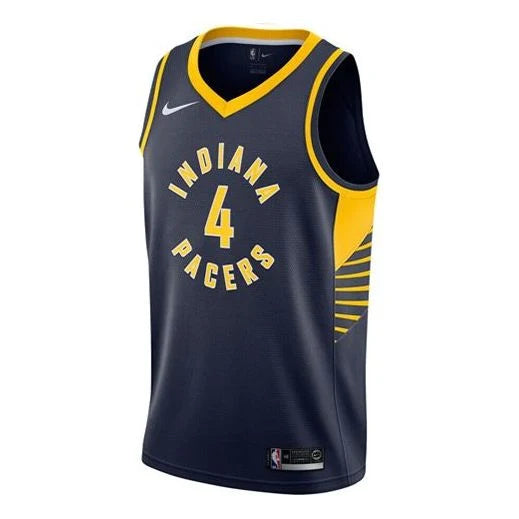 Nike NBA Indiana Pacers Icon Edition Swingman Jersey 'Victor Oladipo #4' Midnight Navy 2019 (864479-425)