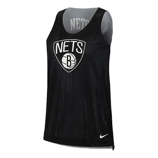 Nike NBA Brooklyn Nets Reversible Training Jersey (Women's) Black/Gray 2021 (DA2368-010)