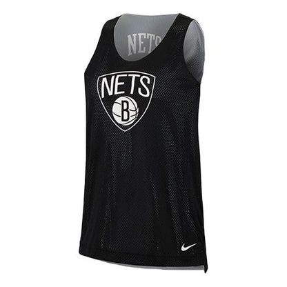 Nike NBA Brooklyn Nets Reversible Training Jersey (Women's) Black/Gray 2021 (DA2368-010)